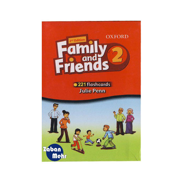 فلش کارت Family And Friends 2 British انتشارات زبان مهر