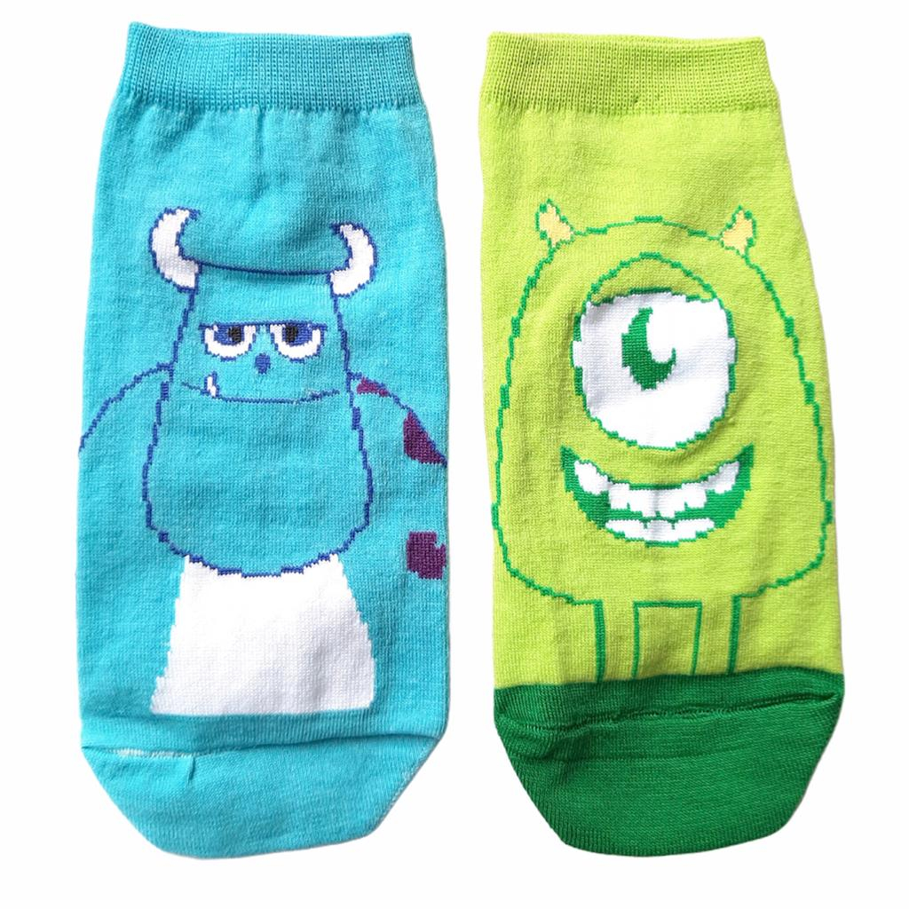 جوراب دخترانه مدل هيولاهاي مهربان کد 56