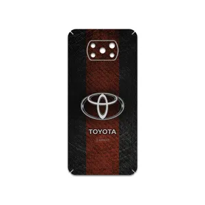 MAHOOT TOYOTA-Logo Cover Sticker for Xiaomi Poco X3 NFC