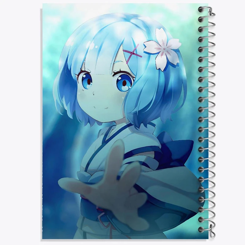 دفتر نقاشی 50 برگ خندالو مدل رم انیمه دختر کد 12147