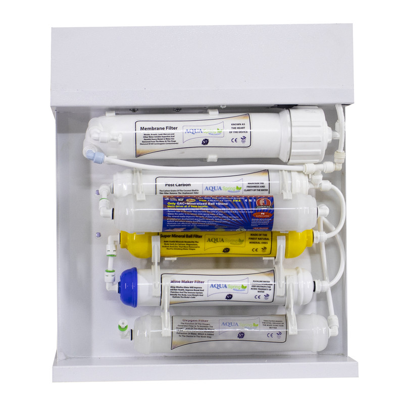 دستگاه تصفیه کننده آب آکوآ اسپرینگ مدل RO-S7-WZ 7500 به همراه فیلتر مجموعه 3 عددی دستگاه تصفیه کننده آب آکوآ اسپرینگ مدل RO-S7-WZ 7500 به همراه فیلتر مجموعه 3 عددی