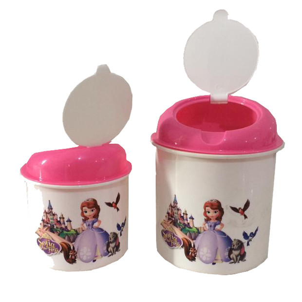 سطل زباله اتاق کودک مجموعه 2 عددی