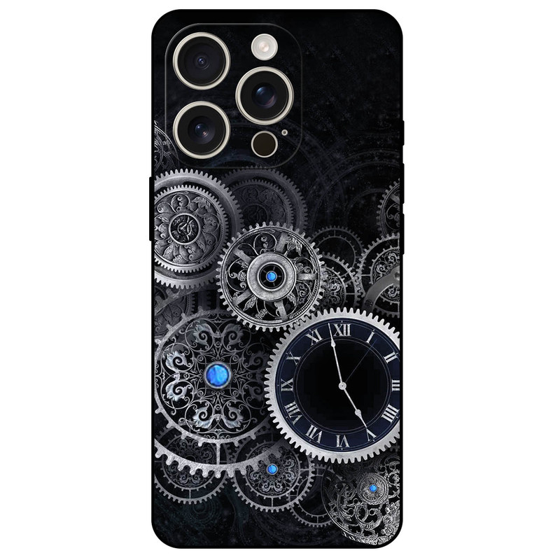 کاور مگافون طرح ساعت مدل 8161 مناسب برای گوشی موبایل اپل iPhone 16 Pro Max