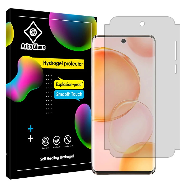 محافظ صفحه نمایش آرکا گلس مدل شفاف مناسب برای گوشی موبایل آنر 50