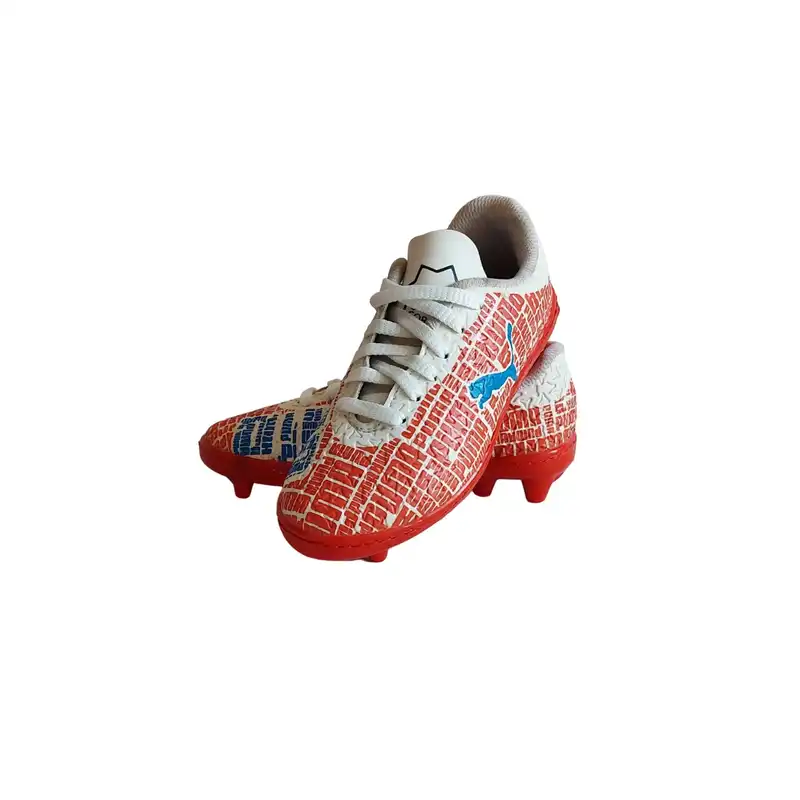 کفش فوتبال بچگانه کد 029 رنگ سفید