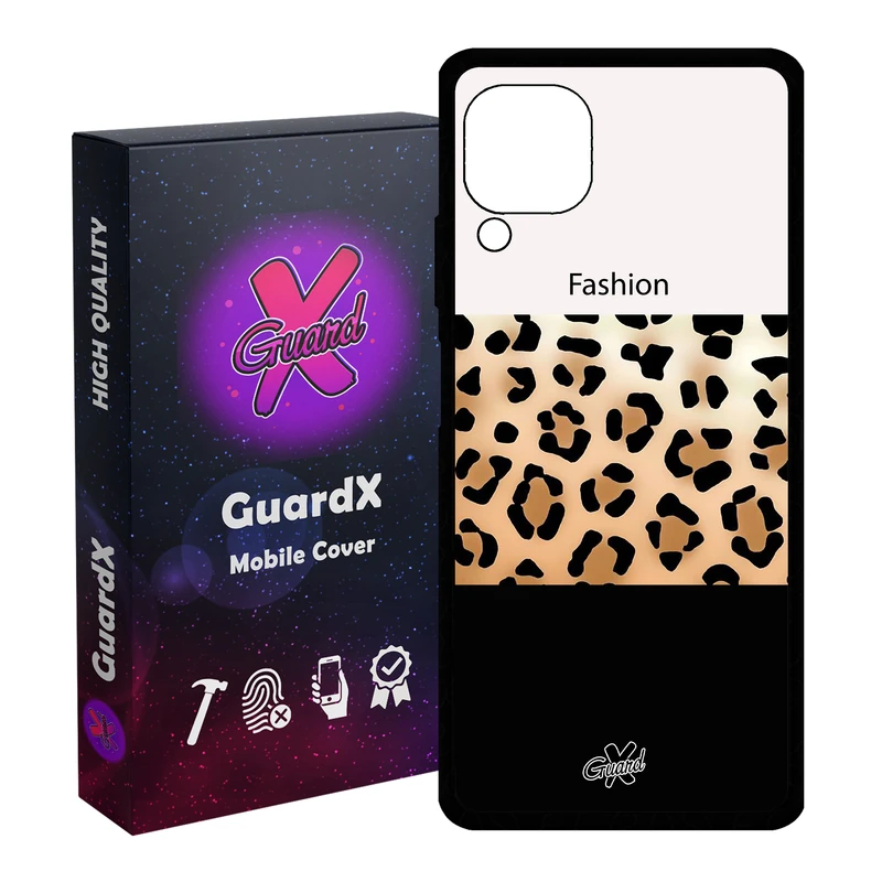 کاور گارد ایکس طرح پلنگی مدل Glass10395 مناسب برای گوشی موبایل هوآوی Nova 7i / Nova 6 SE / P40 Lite