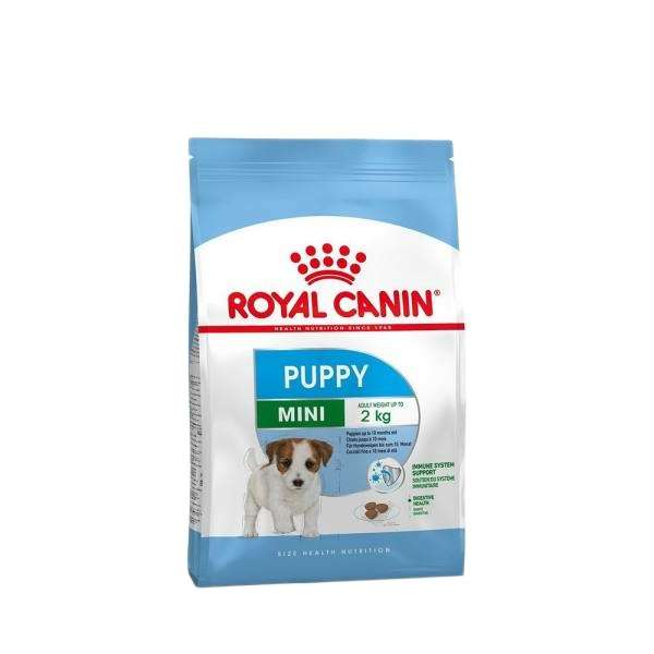 غذای خشک سگ رویال کنین مدل mini puppy کد rc5 وزن 1.5 کیلوگرم