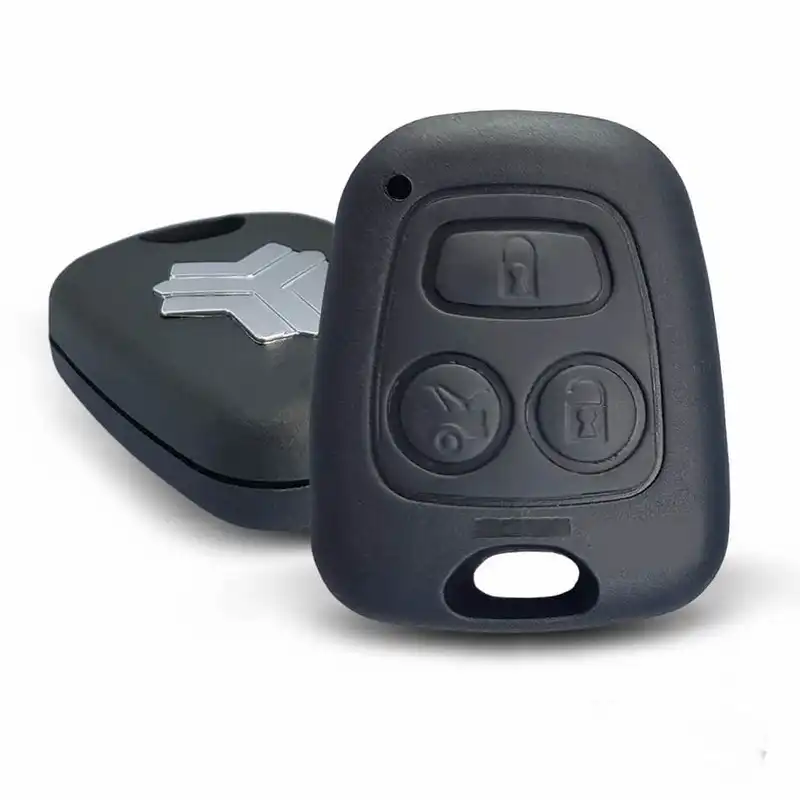 قاب ریموت و سوییچ خودرو چیکال مدل P-420 مناسب برای پراید