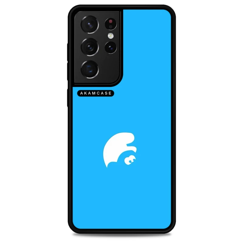 کاور آکام مدل AMC-WSGS21U-SMURFS-20 مناسب برای گوشی موبایل سامسونگ Galaxy S21 Ultra