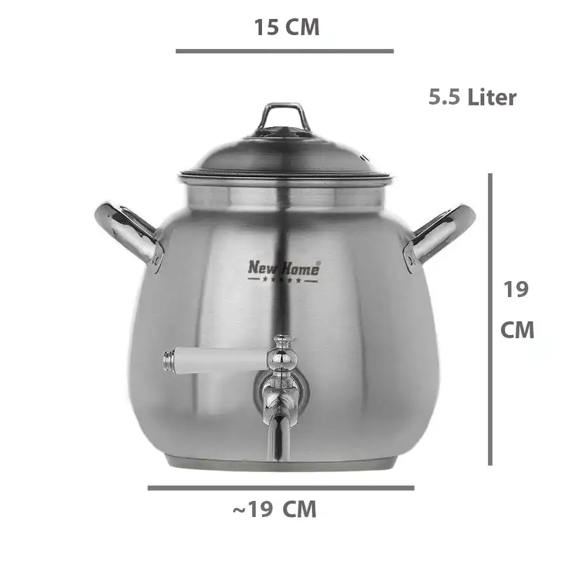 کتری نیوهوم مدل شیردار 5.5L