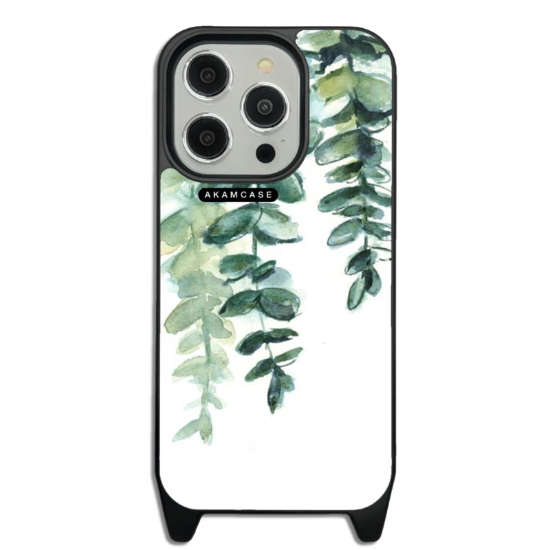 کاور آکام مدل AMCWLA14PRO-LEAVES14 مناسب برای گوشی موبایل اپل iPhone 14 Pro