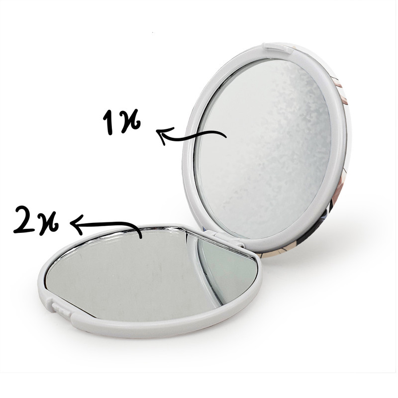 آینه جیبی خندالو طرح نازونا ناناکوسا انیمه کال آف نایت Call of the Night مدل تاشو کد 17833