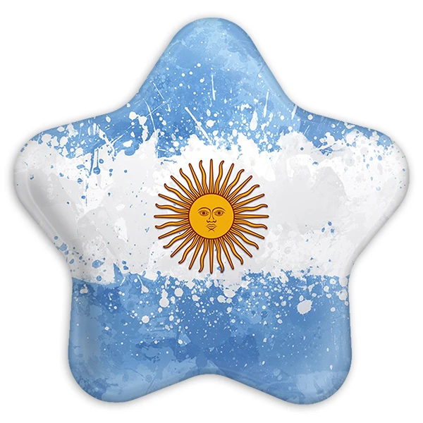 پیکسل خندالو طرح تیم ملی آرژانتین مدل ستاره ای کد 2027