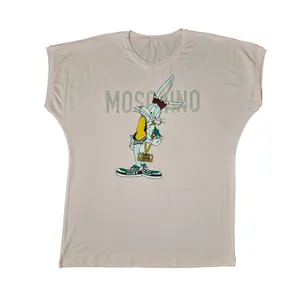 تی شرت آستین کوتاه زنانه مدل خرگوشی