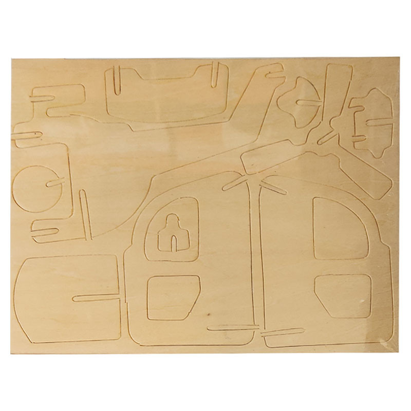 ساختنی مدل P001-2 طرح هلیکوپتر