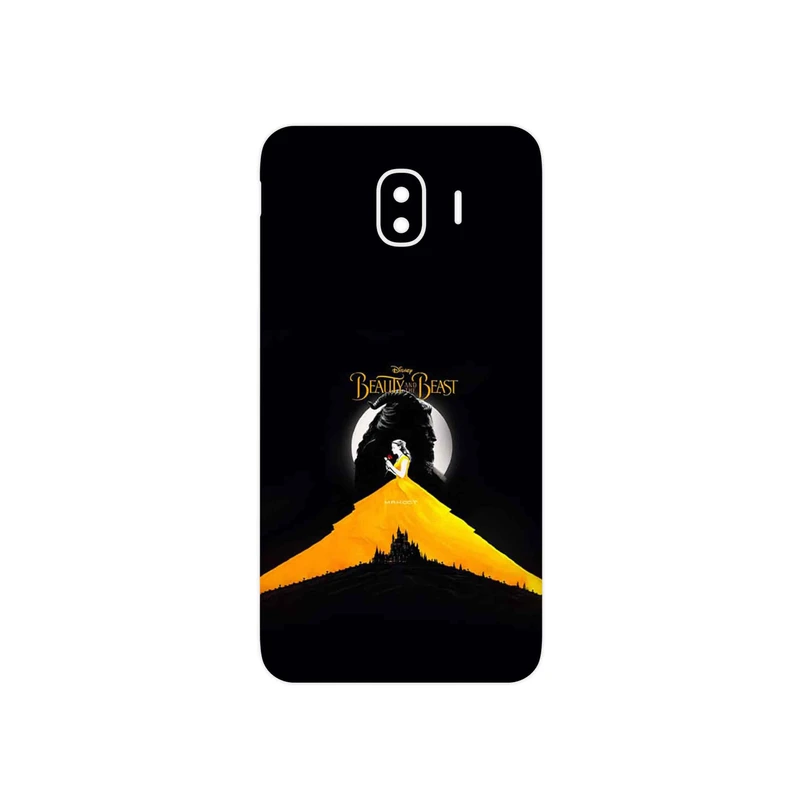 برچسب پوششی ماهوت مدل Beauty and the Beast مناسب برای گوشی موبایل سامسونگ Galaxy J4