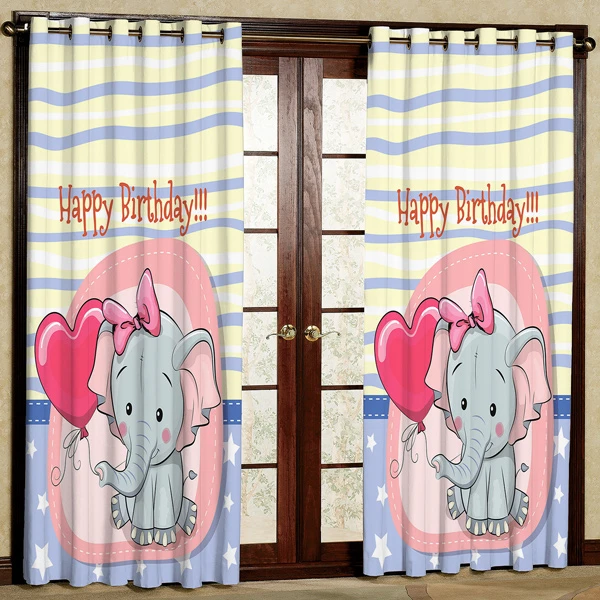 پرده مخمل پانچی کد 5895 سایز 280x140 سانتی متر