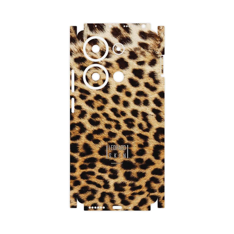 برچسب پوششی ماهوت مدل Leopard Skin-FullSkin مناسب برای گوشی موبایل شیائومی Poco M6 Pro 4G