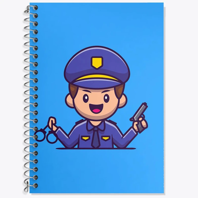 دفتر لغت 50 برگ خندالو مدل پلیس کد 29373