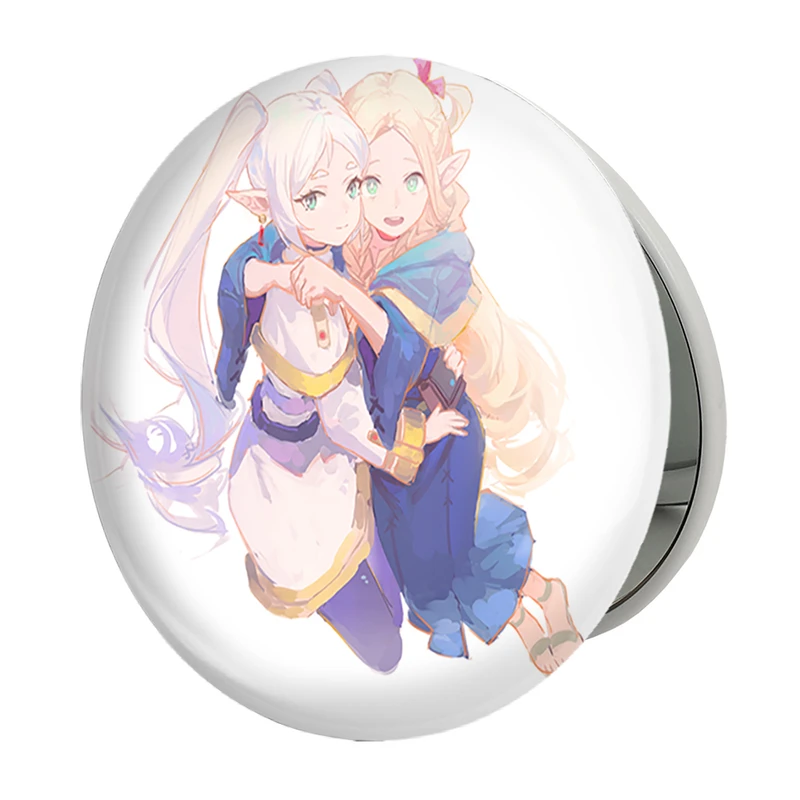 آینه جیبی خندالو طرح انیمه فریرن (Frieren) مدل تاشو کد 33886