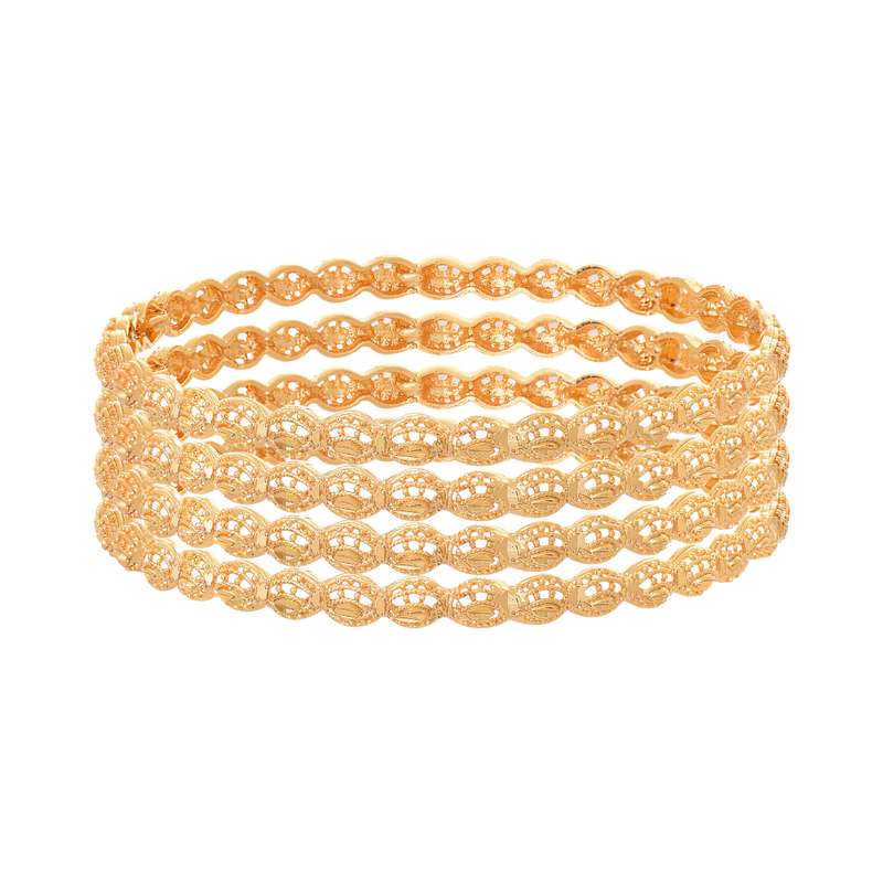 النگو زنانه کد AL1035_2 بسته 4 عددی