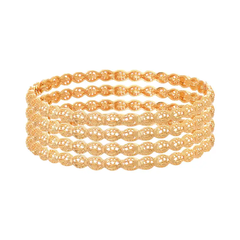 النگو زنانه کد AL1035_3 بسته 4 عددی