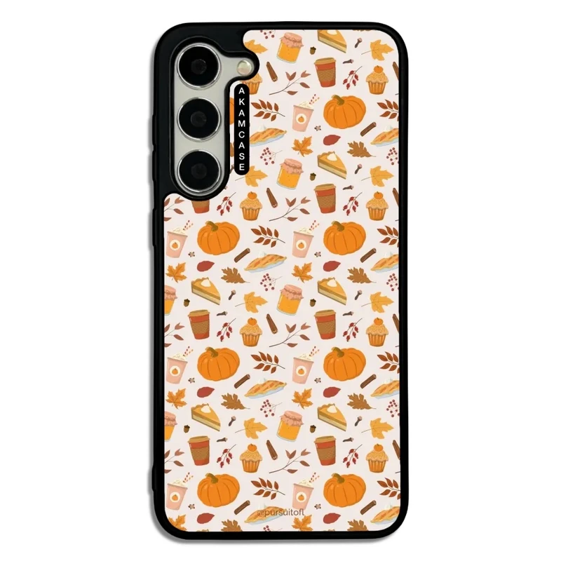 کاور آکام مدل AMC-WSGS23P-PUMPKIN-20 مناسب برای گوشی موبایل سامسونگ Galaxy S23 Plus