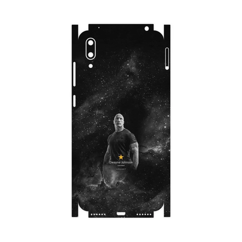 برچسب پوششی ماهوت مدل Dwayne Johnson-FullSkin مناسب برای گوشی موبایل هوآوی Y7 Pro 2019