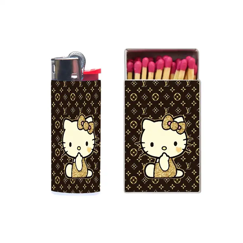 فندک مدل کیتی کد 352 به همراه کبریت