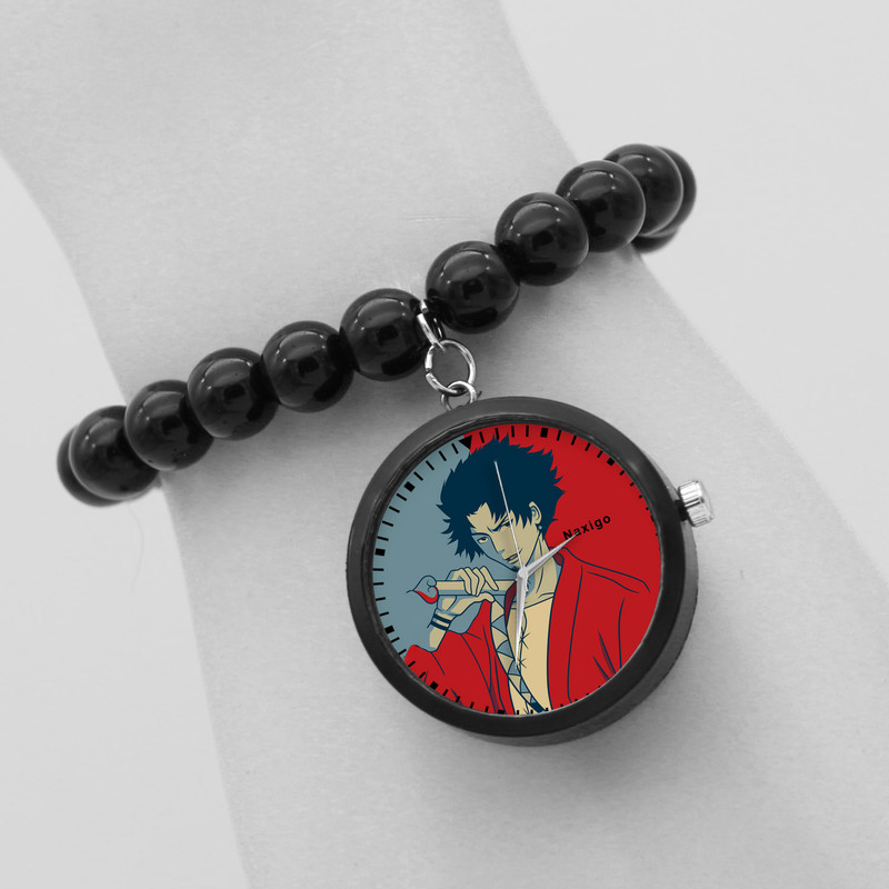 ساعت مچی عقربه ای ناکسیگو مدل Samurai Champloo کد BF13742