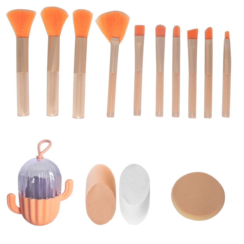 ست براش آرایشی کد 00522 بسته 14 عددی