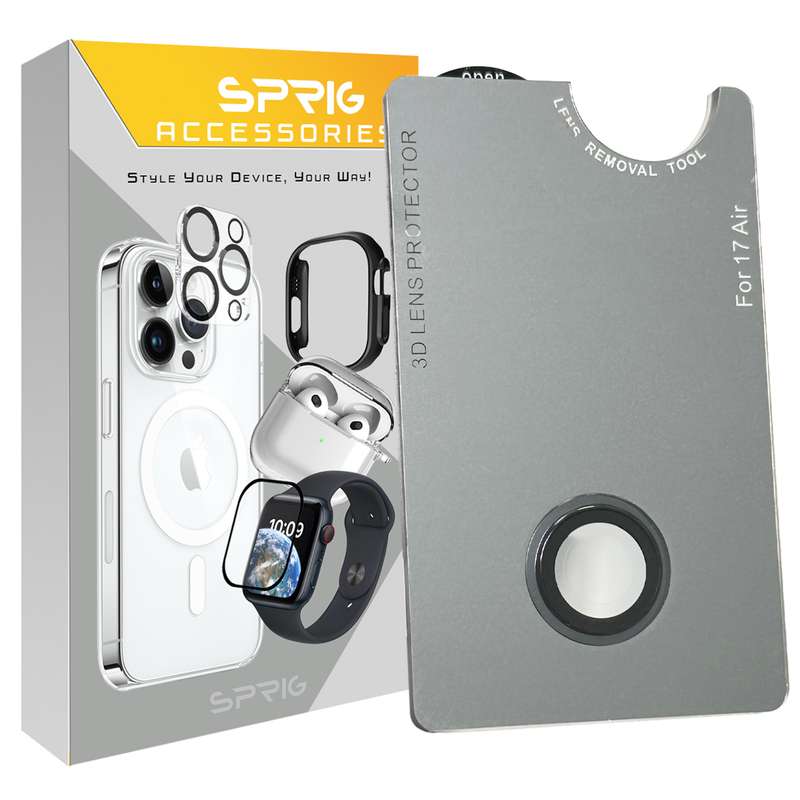 محافظ لنز دوربین اسپریگ مدل Ring Metal Luxury مناسب برای گوشی موبایل اپل Iphone 17 Air محافظ لنز دوربین اسپریگ مدل Ring Metal Luxury مناسب برای گوشی موبایل اپل Iphone 17 Air