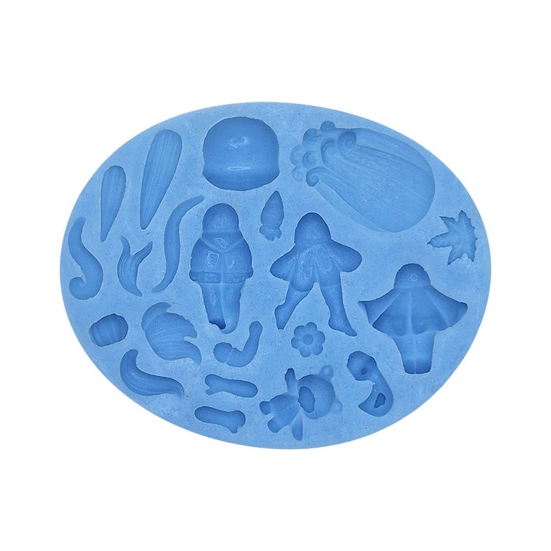 قالب مدل پیکسل خمیری دخترانه