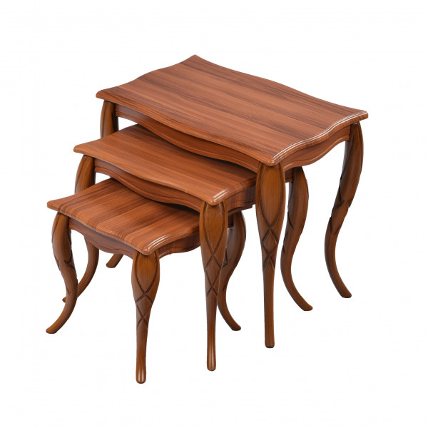 میز عسلی مدل پیچک ASL-001 مجمعه سه عددی میز عسلی مدل پیچک ASL-001 مجمعه سه عددی