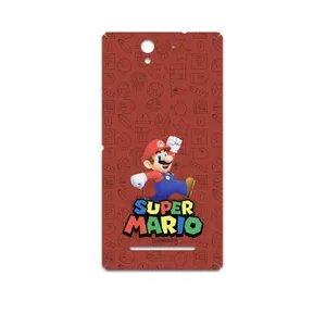 MAHOOT Super-Mario-Game Cover Sticker for Sony Xperia C3 Dual