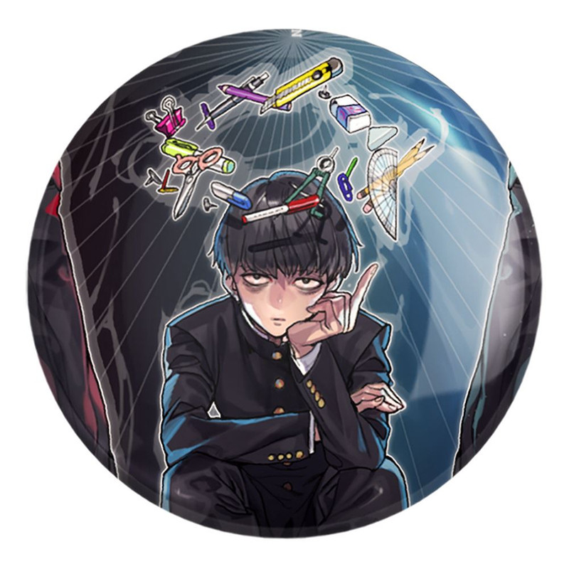 پیکسل خندالو طرح انیمه موب سایکو Mob Psycho 100 کد 24475 مدل بزرگ