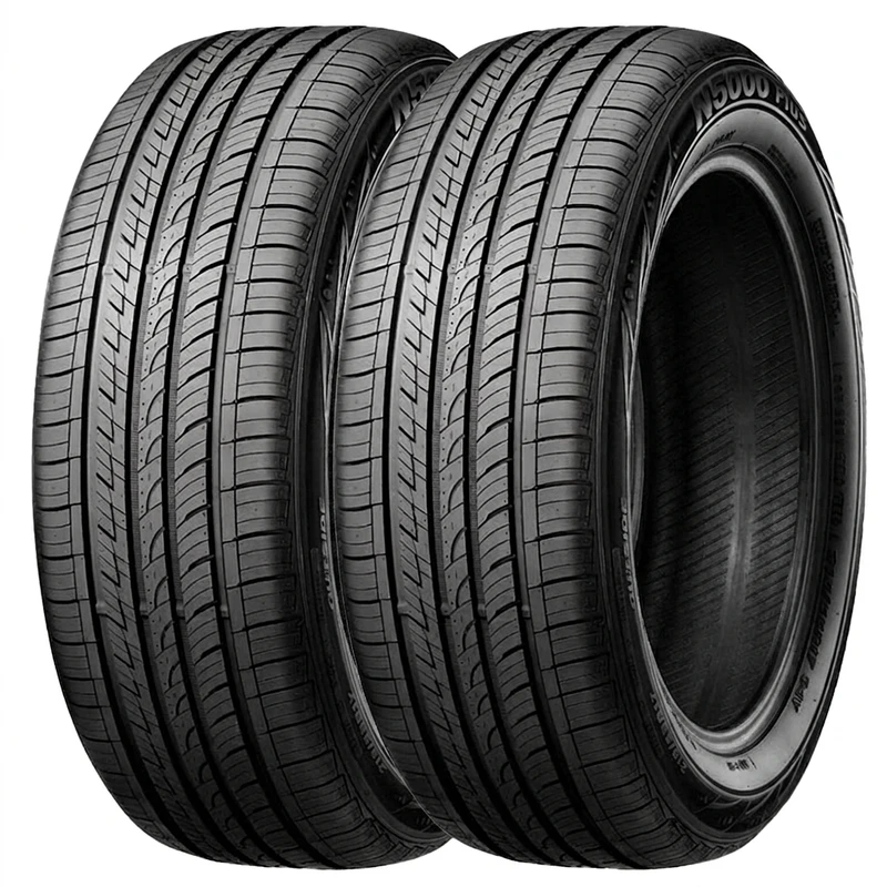 لاستیک خودرو رودستون مدل N5000+ سایز 195/60/14 تولید سال 2025- ۲ حلقه 