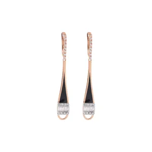 گوشواره طلا 18 عیار زنانه مدل 14773