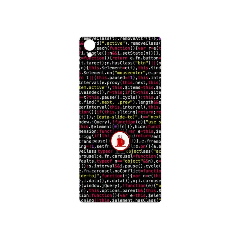برچسب پوششی ماهوت مدل Programming 1 مناسب برای گوشی موبایل سونی Xperia Z1