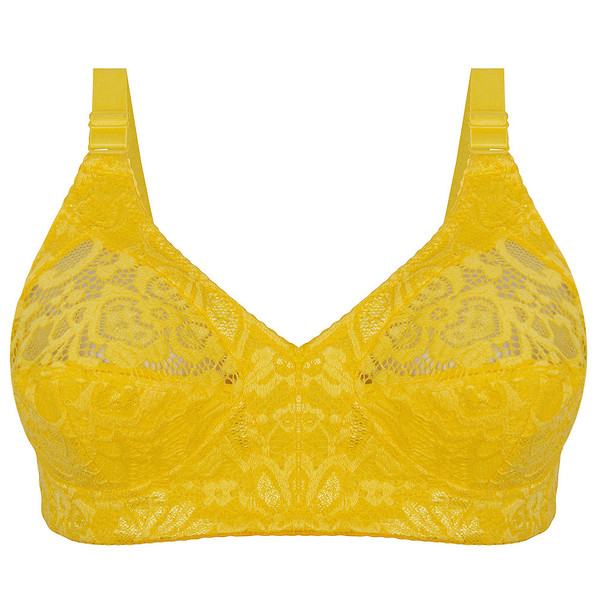 سوتین زنانه دکسونری مدل 125007510 دانتل رنگ زرد