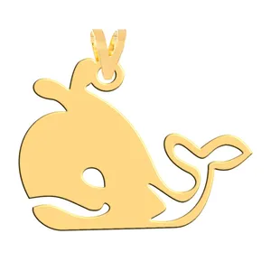 آویز گردنبند طلا 18 عیار زنانه فرشته مدل وال WNL-000405