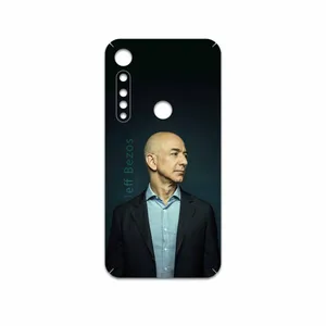 MAHOOT Jeff Bezos Cover Sticker for Motorola One Vision Plus