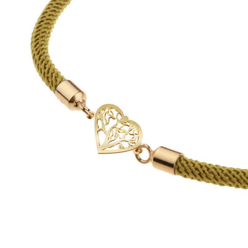 دستبند طلا 18 عیار زنانه مدوپد مدل درخت کد D14-10462