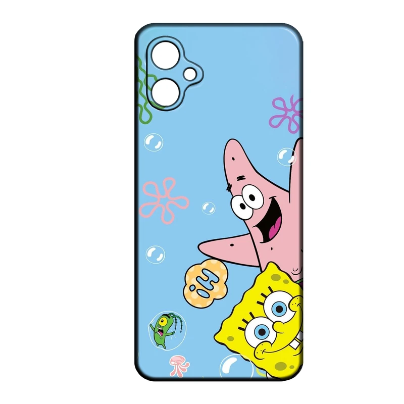 کاور طرح باب اسفنجی کد 422 مناسب برای گوشی موبایل سامسونگ Galaxy A06