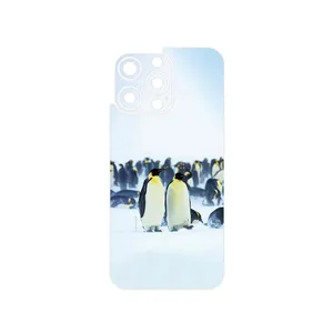 MAHOOT Penguin Cover Sticker for Apple iPhone 15 Pro Max