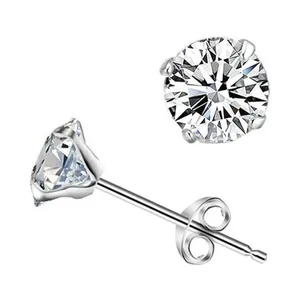 گوشواره نقره بیسیک مدل  A127c