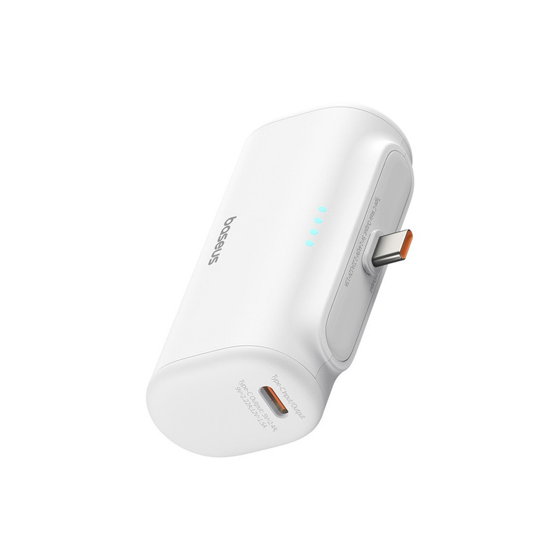 پاوربانک 20 وات باسئوس مدل Compact Fast Charging Type-C Edition ظرفیت 5000 میلی آمپر ساعت