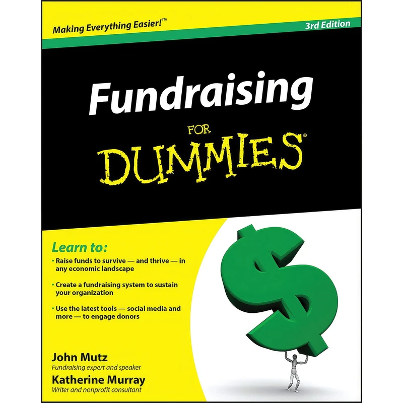 کتاب Fundraising For Dummies اثر John Mutz and Katherine Murray انتشارات Wiley Publishing