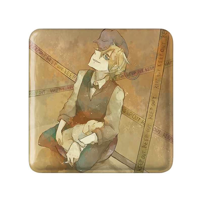 پیکسل خندالو طرح شیزو انیمه دورارارا مدل مربعی کد 32118