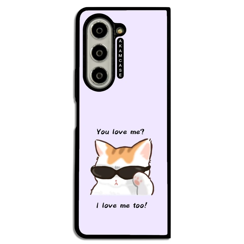 کاور آکام مدل AMC-WSGZFOLD5-CATS-22 مناسب برای گوشی موبایل سامسونگ Galaxy Z Fold 5